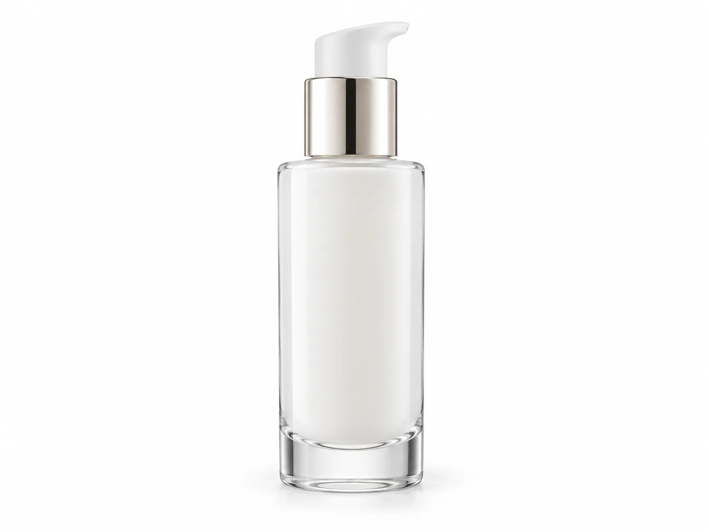 Custom glass lotion bottles
