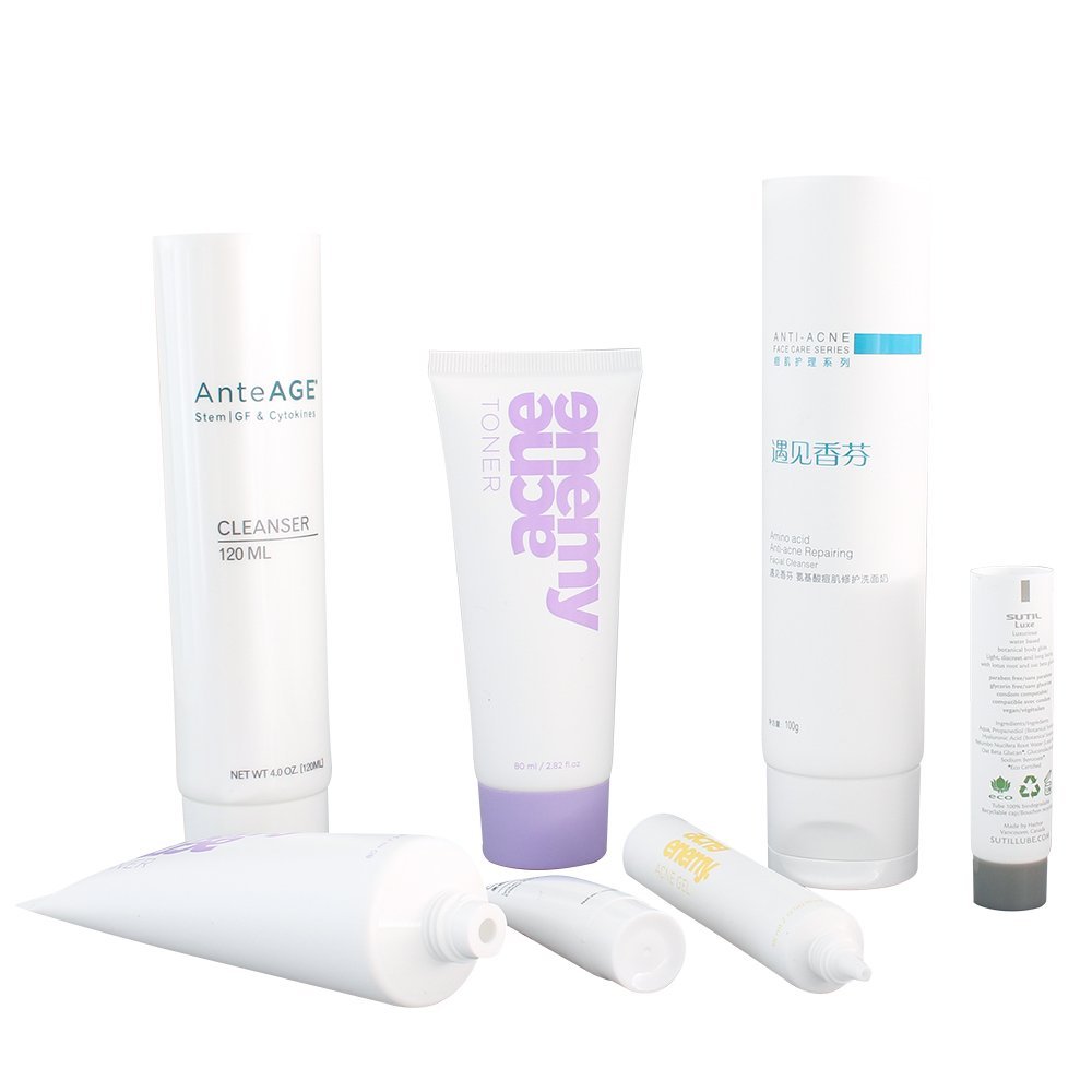 Cosmetic squeeze tubes