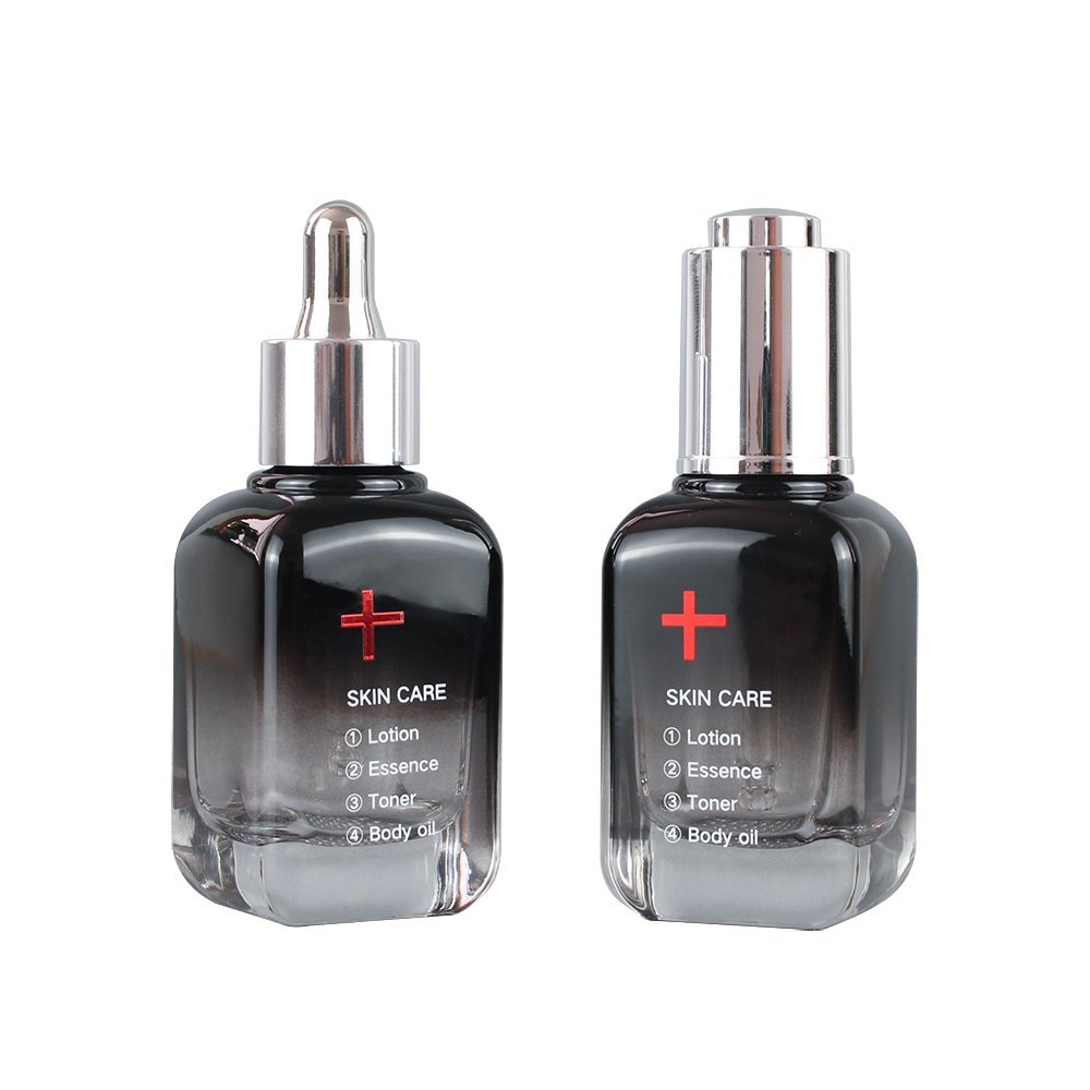 Cosmetic dropper bottles